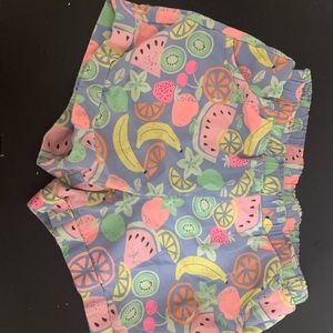Wonder nation fruit girls shorts.